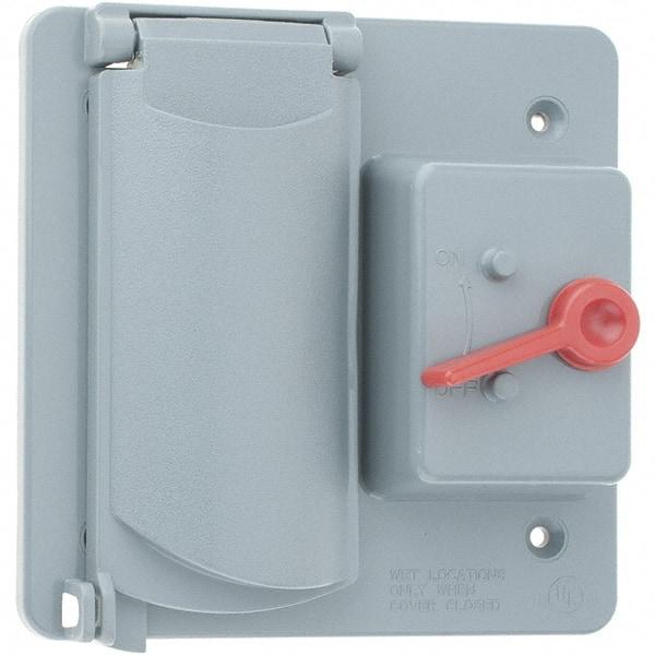 Leviton - Electrical Outlet Box PVC Device Cover - Strong Tooling