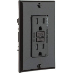 Leviton - GFCI Receptacles Grade: Commercial Color: Brown - Strong Tooling