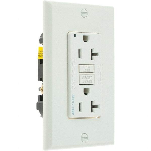 Leviton - GFCI Receptacles Grade: Commercial Color: Light Almond - Strong Tooling