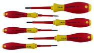 Insulated Torx® Screwdriver Set T8 - T25. 6 Pieces - Strong Tooling