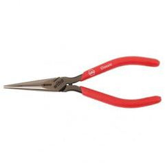 6.3" LONG NOSE PLIER W/SPRING - Strong Tooling