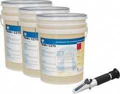 Master Fluid Solutions - Trim C270, 5 Gal Pail Cutting & Grinding Fluid - Synthetic, For Drilling, Reaming, Tapping - Strong Tooling