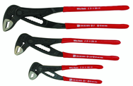 3 Pc. Set Soft Grip Adjustable Pliers Box Type - Strong Tooling