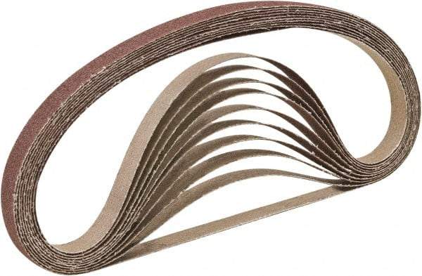 Camel Grinding Wheels - 1/4" Wide x 24" OAL, 40 Grit, Aluminum Oxide Abrasive Belt - Aluminum Oxide, Medium, Coated, X Weighted Cloth Backing, Dry, Series A3 - Strong Tooling