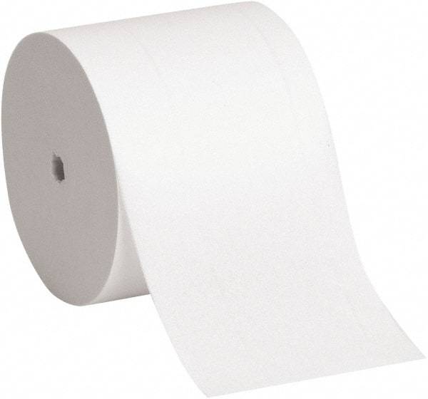 Georgia Pacific - 250' Roll Length Coreless Roll Toilet Tissue - 750 Sheets per Roll, 2 Ply, White, Recycled Fiber - Strong Tooling