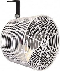 Schaefer Ventilation Equipment - 8" Blade, 1/100 hp, 450 CFM, Industrial Circulation Fan - Ceiling Mount, 1 Speed - Strong Tooling