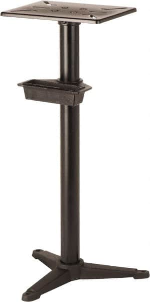 Enco - 29-1/2" Long, Grinding Pedestal Stand - Use with 6, 7, 8 & 10" Grinders & Buffers - Strong Tooling