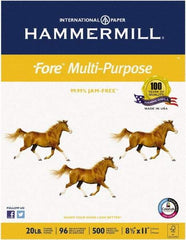 Hammermill - 8-1/2" x 11" White Copy Paper - Use with Plain Paper Office Equipment - Strong Tooling