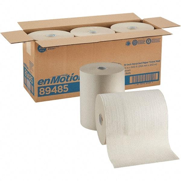 Georgia Pacific - Hard Roll of 1 Ply Brown Paper Towels - 10" Wide, 800' Roll Length - Strong Tooling