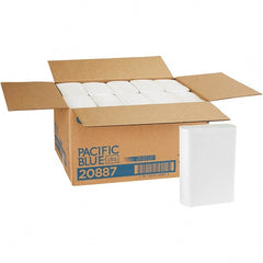 Paper Towels: C-Fold, 10 Rolls, 1 Ply, White 220 Sheets