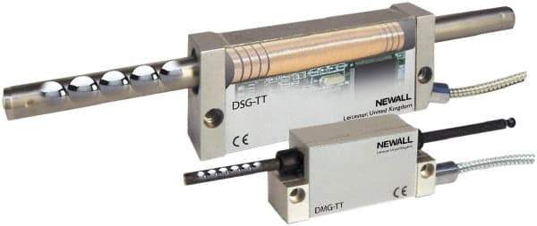 Newall - 48" Max Measuring Range, 5 & 10 µm Resolution, 58" Scale Length, Inductive DRO Linear Scale - 10 µm Accuracy, IP67, 11-1/2' Cable Length, Series DSG-TT - Strong Tooling