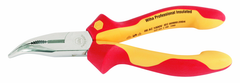 Insulated Bent Nose Pliers with Cutters 6.3" - Strong Tooling