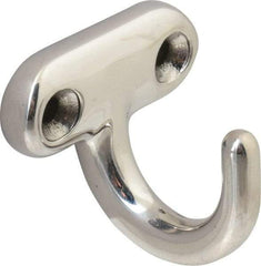 Sugatsune - 1-3/32" Wide x 1" High x 5/32" Thick, Wall Hook - 1" Projection, Polished - Strong Tooling