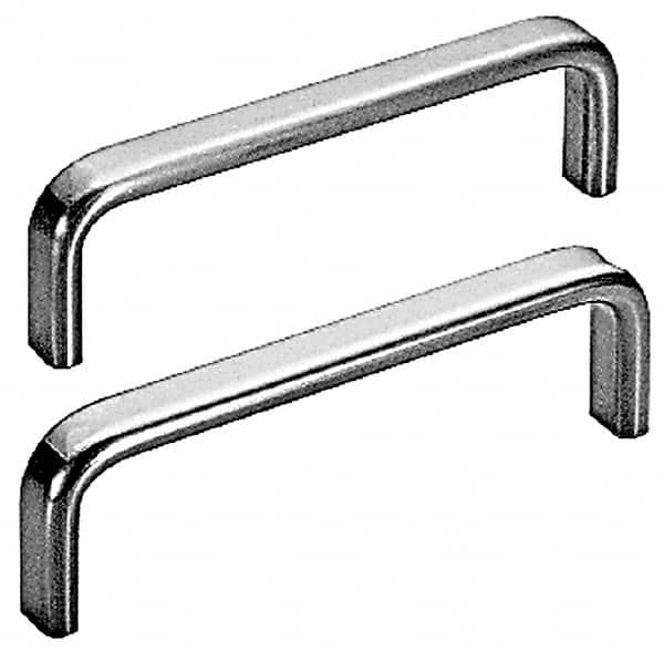 Sugatsune - Drawer Pulls; Handle Diameter: 9/16 (Inch); Projection: 1-31/32 (Inch); Center to Center: 10-5/32 (Inch); Material: Stainless Steel ; Finish/Coating: Polished ; PSC Code: 5340 - Exact Industrial Supply