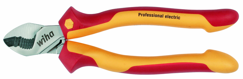 Insulated Serrated Edge Cable Cutter 6.3" - Strong Tooling