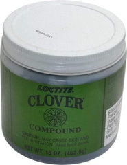 Loctite - 1 Lb Water Soluble Compound - Compound Grade Very Fine, 220 Grit, Black & Gray, Use on General Purpose - Strong Tooling