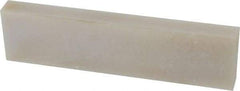 Made in USA - 4" Long x 1" Wide x 3/8" Thick, Novaculite Sharpening Stone - Rectangle - Strong Tooling