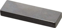 Mitutoyo - 0.141" Rectangular Steel Gage Block - Accuracy Grade 0, Includes Certificate of Inspection - Strong Tooling