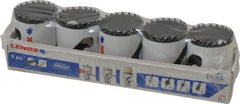 Lenox - 1-1/2" Diam, 1-1/2" Cutting Depth, Hole Saw - Bi-Metal Saw, Toothed Edge - Strong Tooling