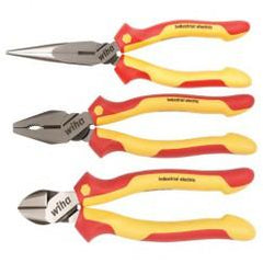 3PC PLIERS/CUTTER SET - Strong Tooling