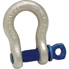 Campbell - Shackles Nominal Chain Size: 1-3/8 Load Limit (Ton): 13.50 - Strong Tooling