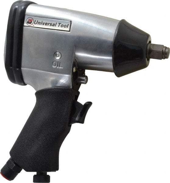 Universal Tool - 1/2" Drive, 7,000 RPM, 250 Ft/Lb Torque Impact Wrench - Pistol Grip Handle, 6.3 CFM, 90 psi, 1/4" NPT Inlet - Strong Tooling