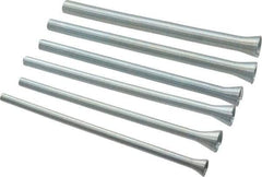 General - 1/4 to 5/8" Capacity, 6 Piece Spring-Type Tube Bender Set - Works on Copper - Strong Tooling