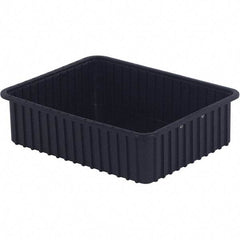 LEWISBins+ - 17-3/8" Wide x 6" High, Black Bin Divider Box - Use with DV1760 Short, DV2260 Long - Strong Tooling