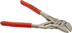 Knipex - 7" OAL, Pipe Wrench Tongue & Groove Pliers - Smooth Smooth Jaws, Standard Head - Strong Tooling