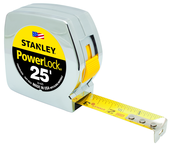 STANLEY® PowerLock® Classic Tape Measure 1" x 25' - Strong Tooling