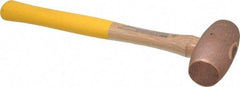 Cook Hammer - 5 Lb Head Nonsparking Mallet - 16" OAL, Wood Handle - Strong Tooling