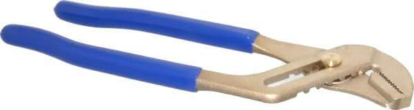 Ampco - 12" OAL, Groove Joint Tongue & Groove Pliers - Standard Straight Jaws, Standard Head - Strong Tooling