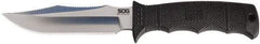 SOG Specialty Knives - 4-7/8" Long Blade, AUS-8 Stainless Steel, Fine Edge, Fixed Blade Knife - 9-1/2" OAL, Glass-Reinforced Nylon Handle, Includes Ballistic Nylon Sheath - Strong Tooling