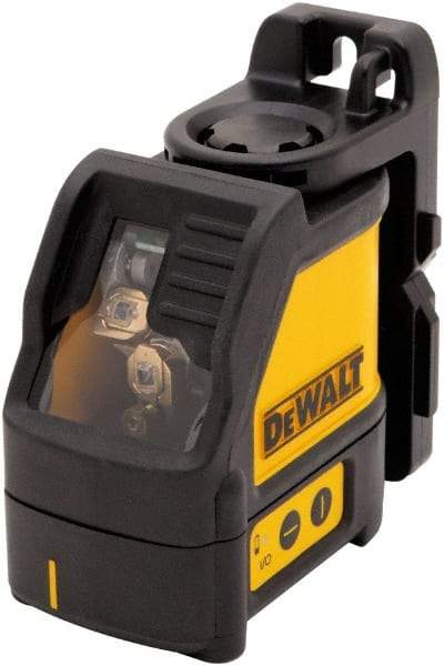 DeWALT - 2 Beam 165' Max Range Cross Line Level - Red Beam, 1/8\x94 Accuracy, Battery Included - Strong Tooling