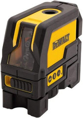 DeWALT - 4 Beam 165, 100' Max Range Cross Line Level - Red Beam, 1/8\x94 Accuracy, Battery Included - Strong Tooling