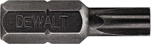 DeWALT - 3/16 Clutch Type A Screwdriver Bit - 1/4" Hex Drive, 1" OAL - Strong Tooling