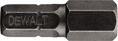 DeWALT - 5/32" Hex Security Bit - 1/4" Hex Drive, 1" OAL - Strong Tooling