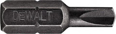 DeWALT - 5/32 Clutch Type G Screwdriver Bit - 1/4" Hex Drive, 1" OAL - Strong Tooling