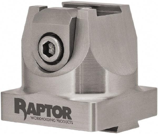 Raptor Workholding - 3/4" Jaw Width, 2" High x 2.07" Long x 2.07" Wide Dovetail Vise - For Use with 4 & 5 Axis Workholding Systems - Strong Tooling