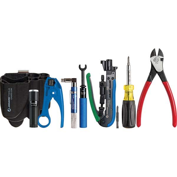 Jonard Tools - Cable Tools & Kits Tool Type: Compression Tool Number of Pieces: 8.000 - Strong Tooling