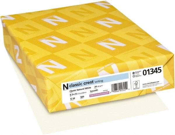 Neenah Paper - Natural White Stationery - Use with Laser Printers, Inkjet Printers, Copiers - Strong Tooling