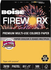 Boise - Golden Glimmer Colored Copy Paper - Use with Laser Printers, Copiers, Plain Paper Fax Machines, Multifunction Machines - Strong Tooling