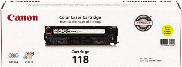 Canon - Yellow Toner Cartridge - Use with Canon imageCLASS LBP7200Cdn, LBP7660Cdn, MF8350Cdn, MF8380Cdw, MF8580Cdw - Strong Tooling