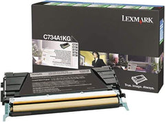 Lexmark - Black Toner Cartridge - Use with Lexmark C734, C736, X734, X738 - Strong Tooling