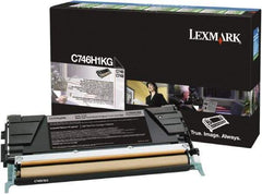 Lexmark - Black Toner Cartridge - Use with Lexmark C746, C748 - Strong Tooling