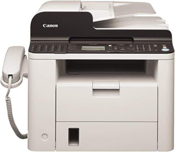 Canon - White Fax Machine - Use with Envelopes, Legal, Letter, Statement - Strong Tooling