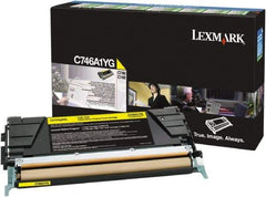 Lexmark - Yellow Toner Cartridge - Use with Lexmark C746, C748 - Strong Tooling