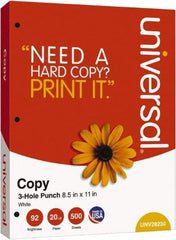 UNIVERSAL - White Copy Paper - Use with Laser Printers, Copiers, Plain Paper Fax Machines - Strong Tooling