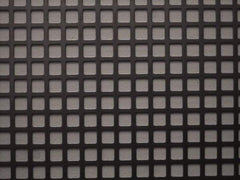 Value Collection - 36 x 40 x 0.06" Perforated Carbon Steel Sheet - 1/2" Straight Square Holes, 11/16" Hole Spacing - Strong Tooling