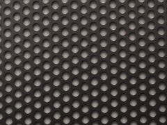 Value Collection - 36 x 40 x 0.06" Perforated Carbon Steel Sheet - 1/4" Staggered Round Holes, 3/8" Hole Spacing - Strong Tooling